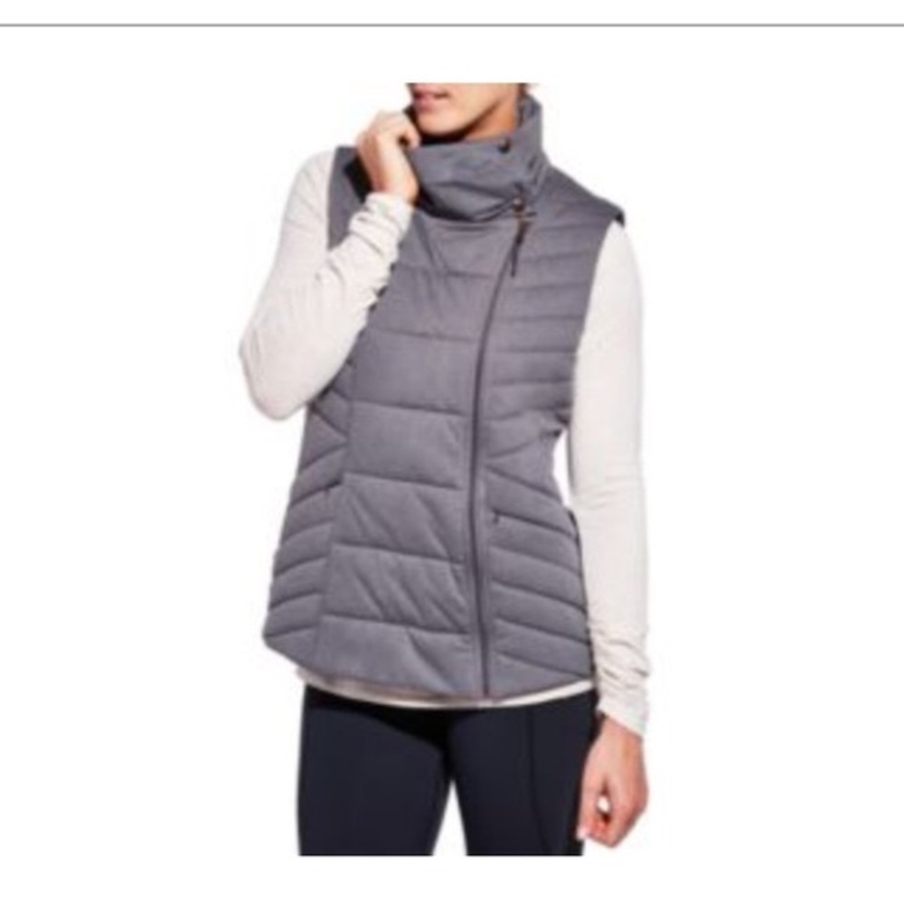 Calia Grey Puffer Vest Size S